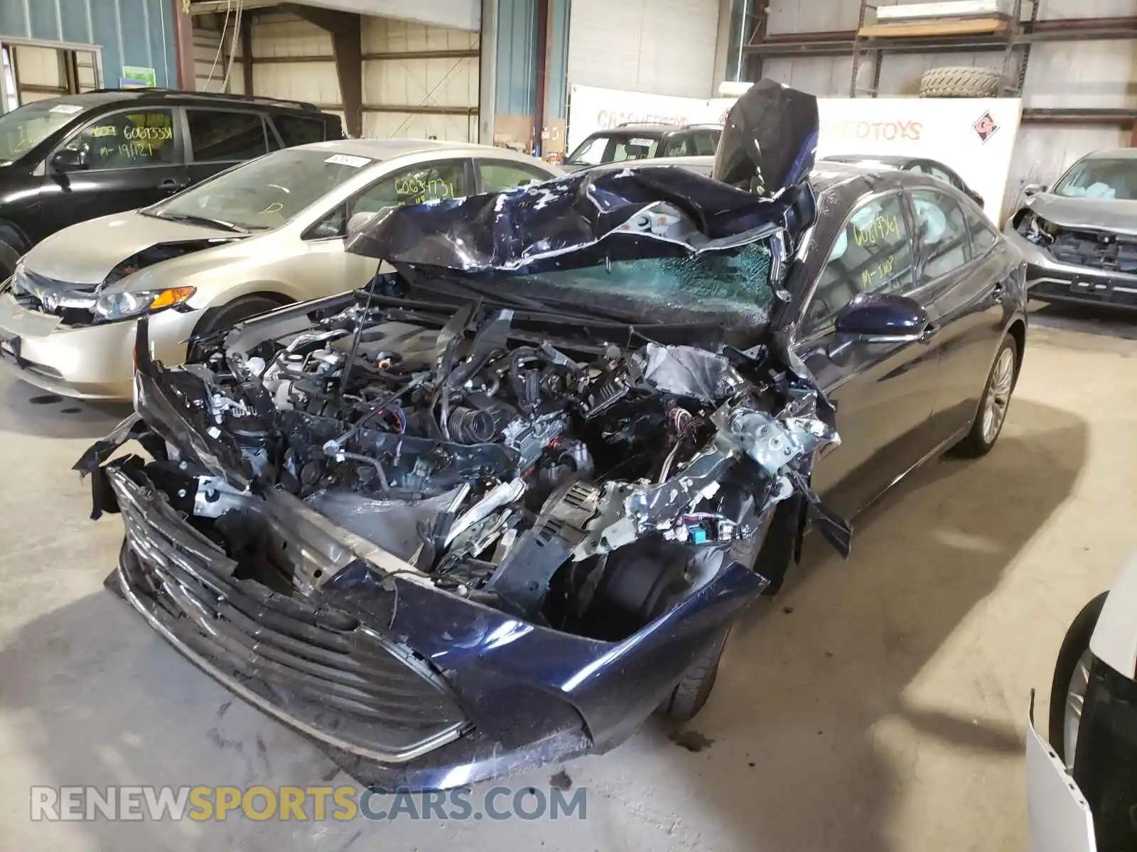 2 Photograph of a damaged car 4T1CA1AB9MU008205 TOYOTA AVALON 2021