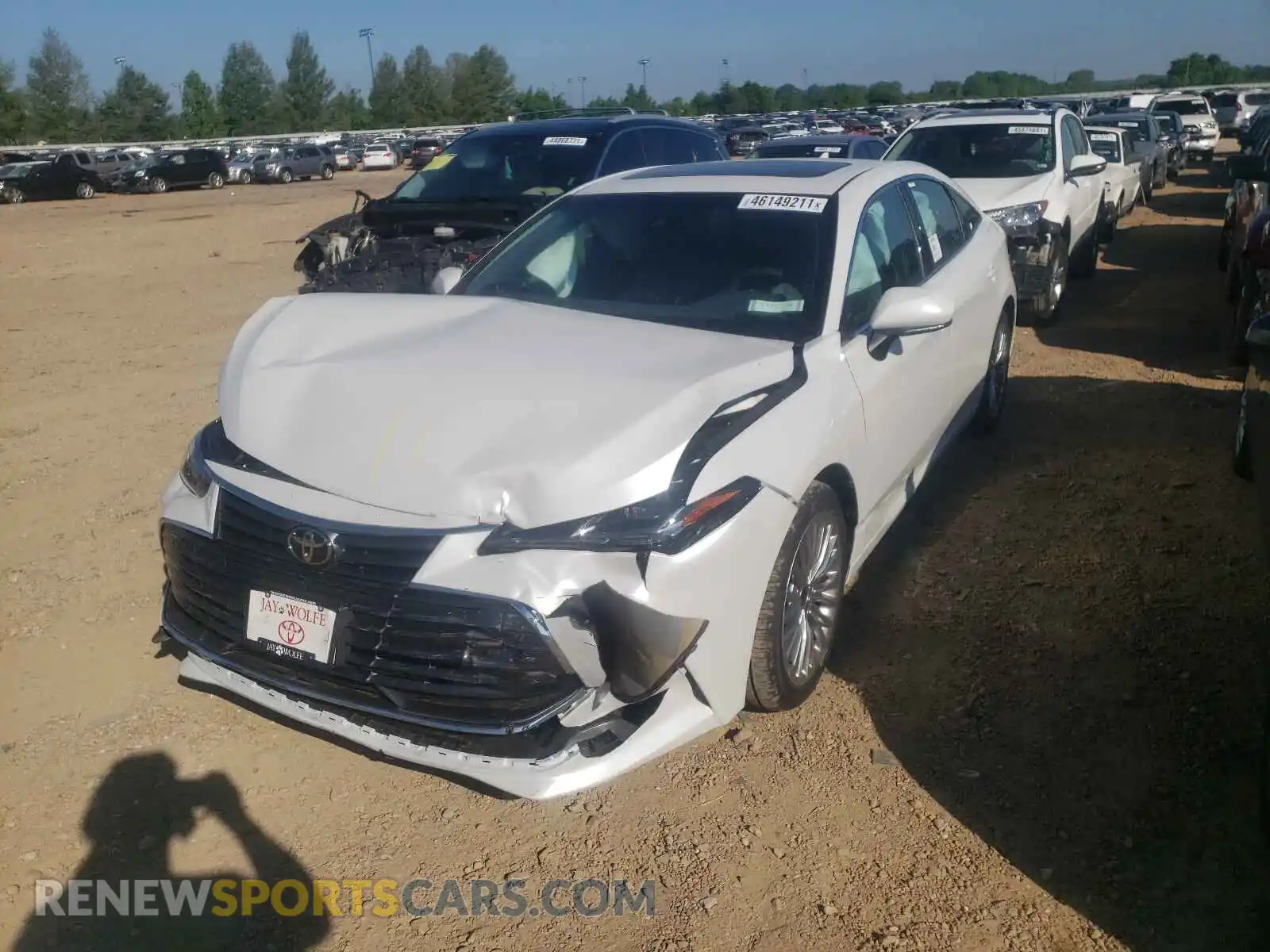 2 Photograph of a damaged car 4T1CZ1FB2MU064682 TOYOTA AVALON 2021