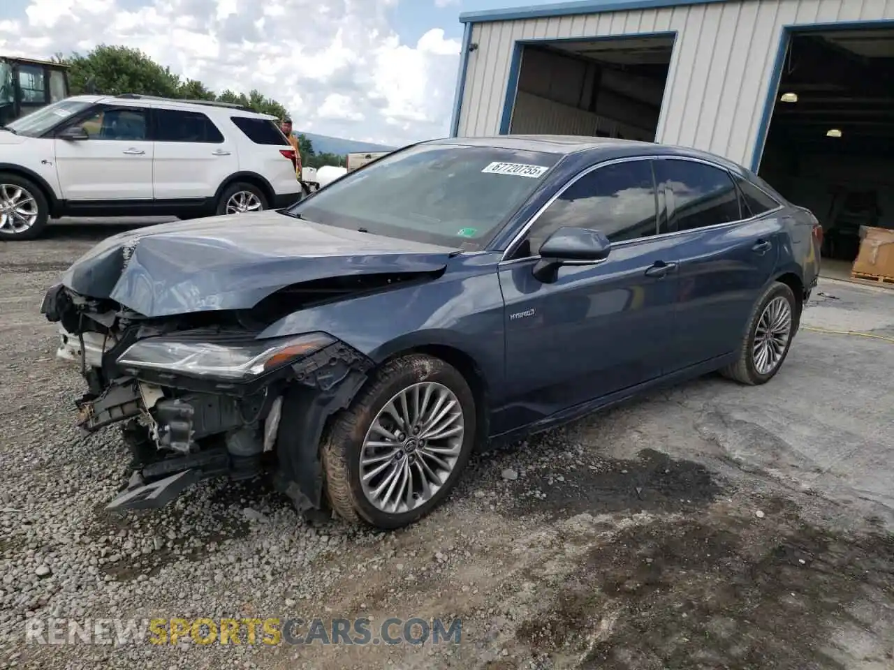 1 Photograph of a damaged car 4T1DA1AB0MU009330 TOYOTA AVALON 2021