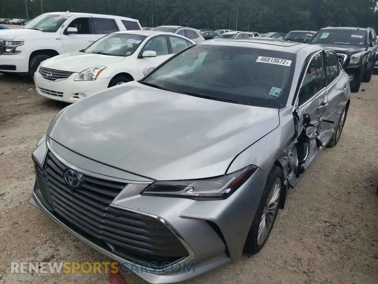 2 Photograph of a damaged car 4T1DA1AB2MU009233 TOYOTA AVALON 2021