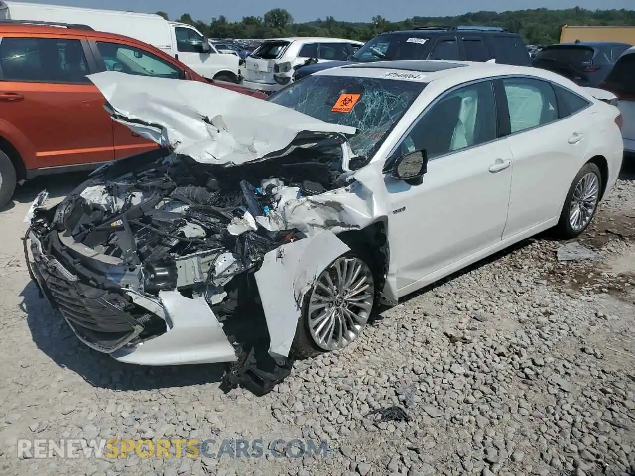 1 Photograph of a damaged car 4T1DA1AB4MU003370 TOYOTA AVALON 2021