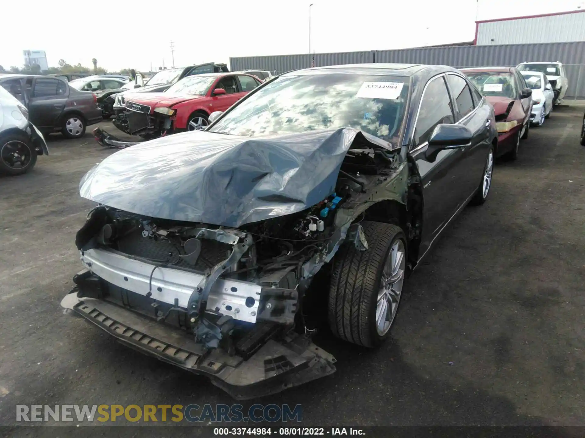 2 Photograph of a damaged car 4T1DA1AB4MU009542 TOYOTA AVALON 2021
