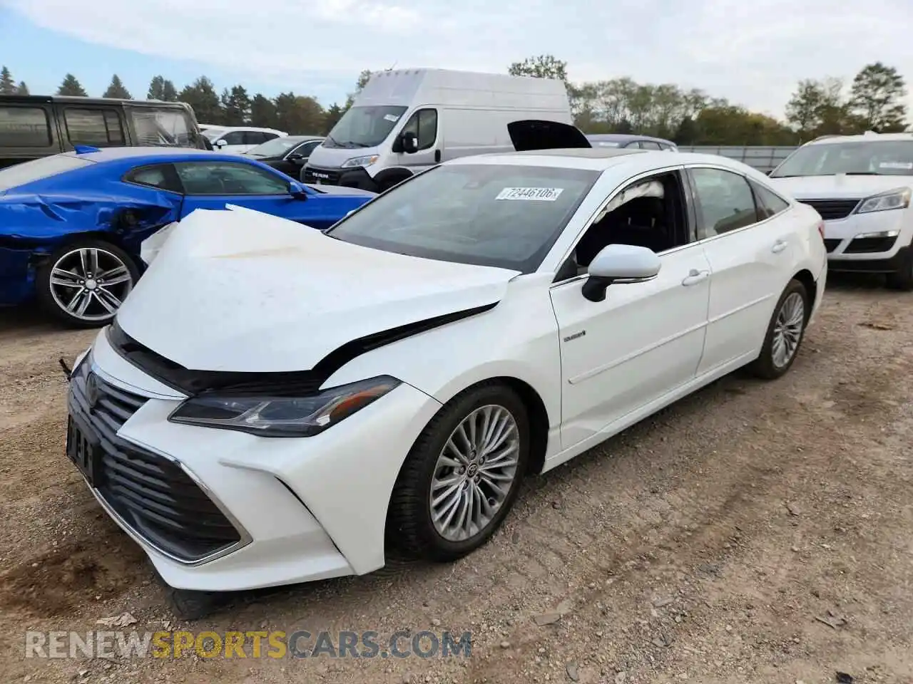 1 Photograph of a damaged car 4T1DA1AB4MU010416 TOYOTA AVALON 2021