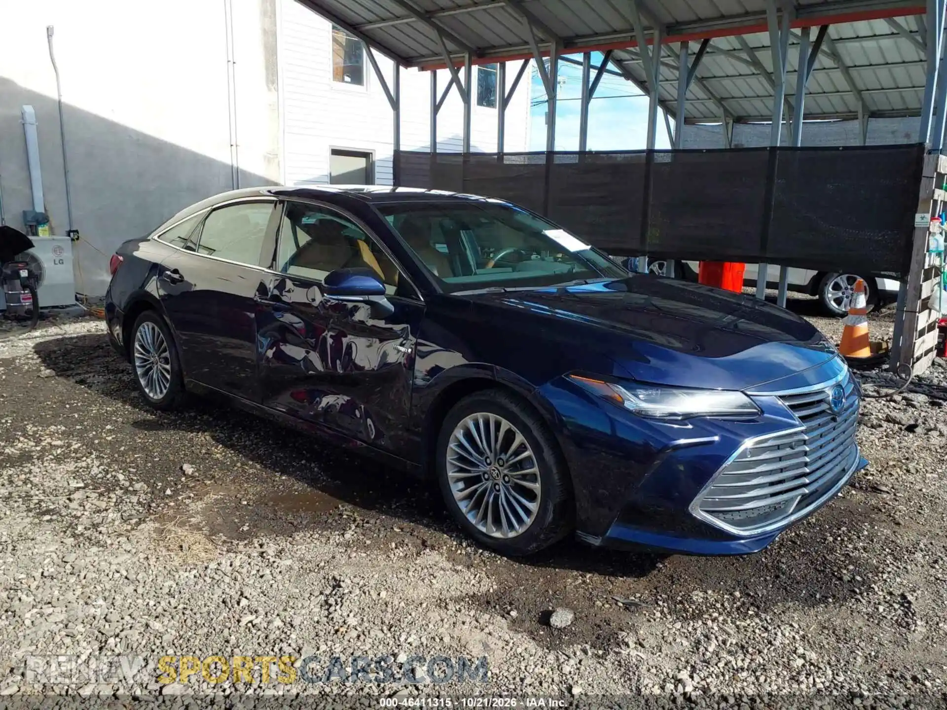 1 Photograph of a damaged car 4T1DA1AB5MU006603 TOYOTA AVALON 2021