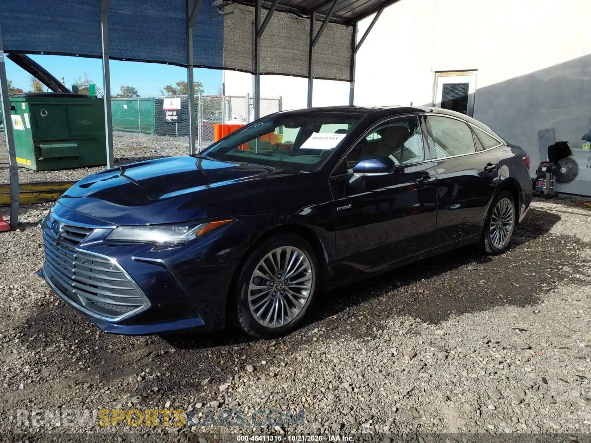 2 Photograph of a damaged car 4T1DA1AB5MU006603 TOYOTA AVALON 2021