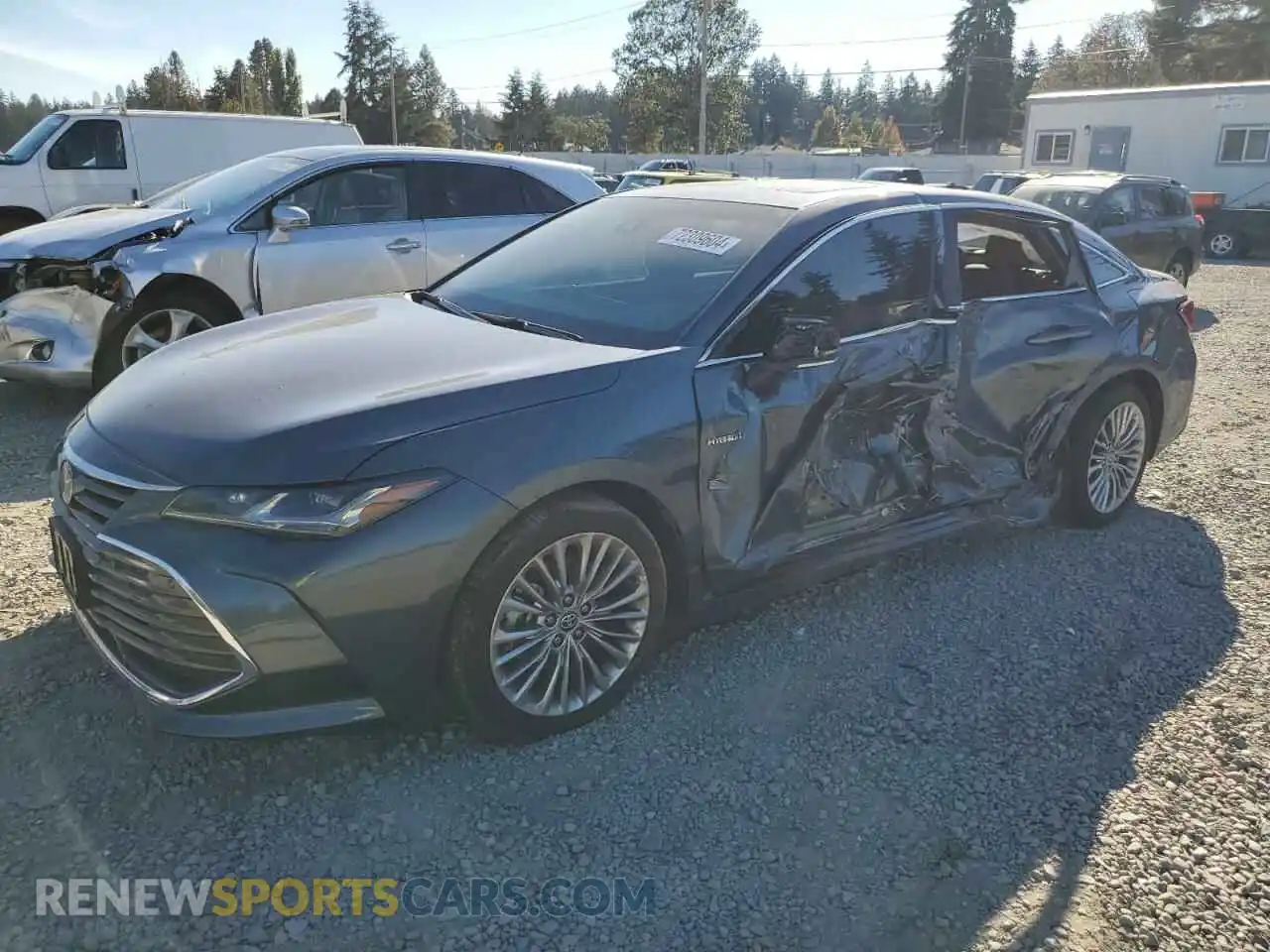 1 Photograph of a damaged car 4T1DA1AB5MU007279 TOYOTA AVALON 2021