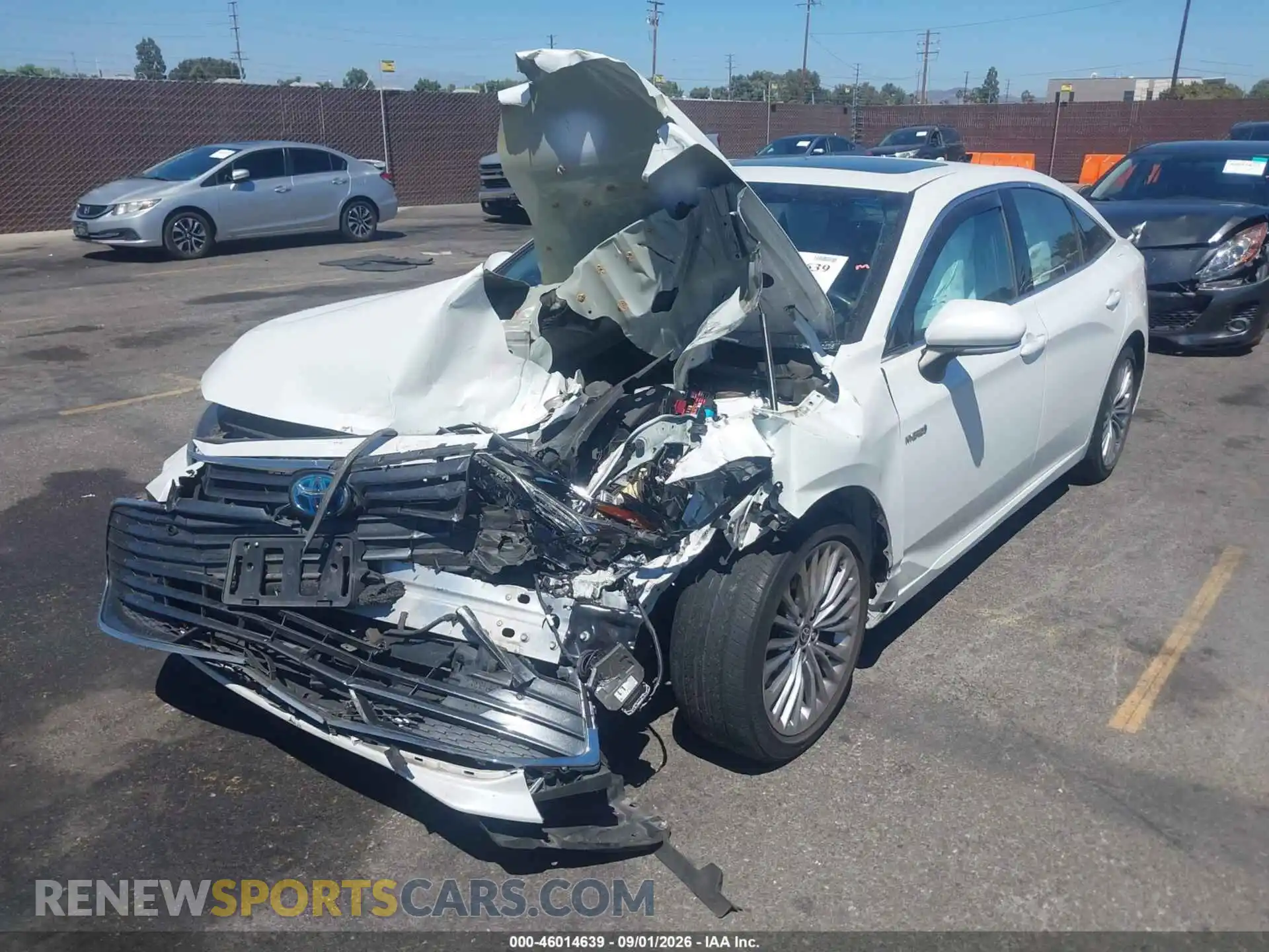 2 Photograph of a damaged car 4T1DA1AB9MU004997 TOYOTA AVALON 2021
