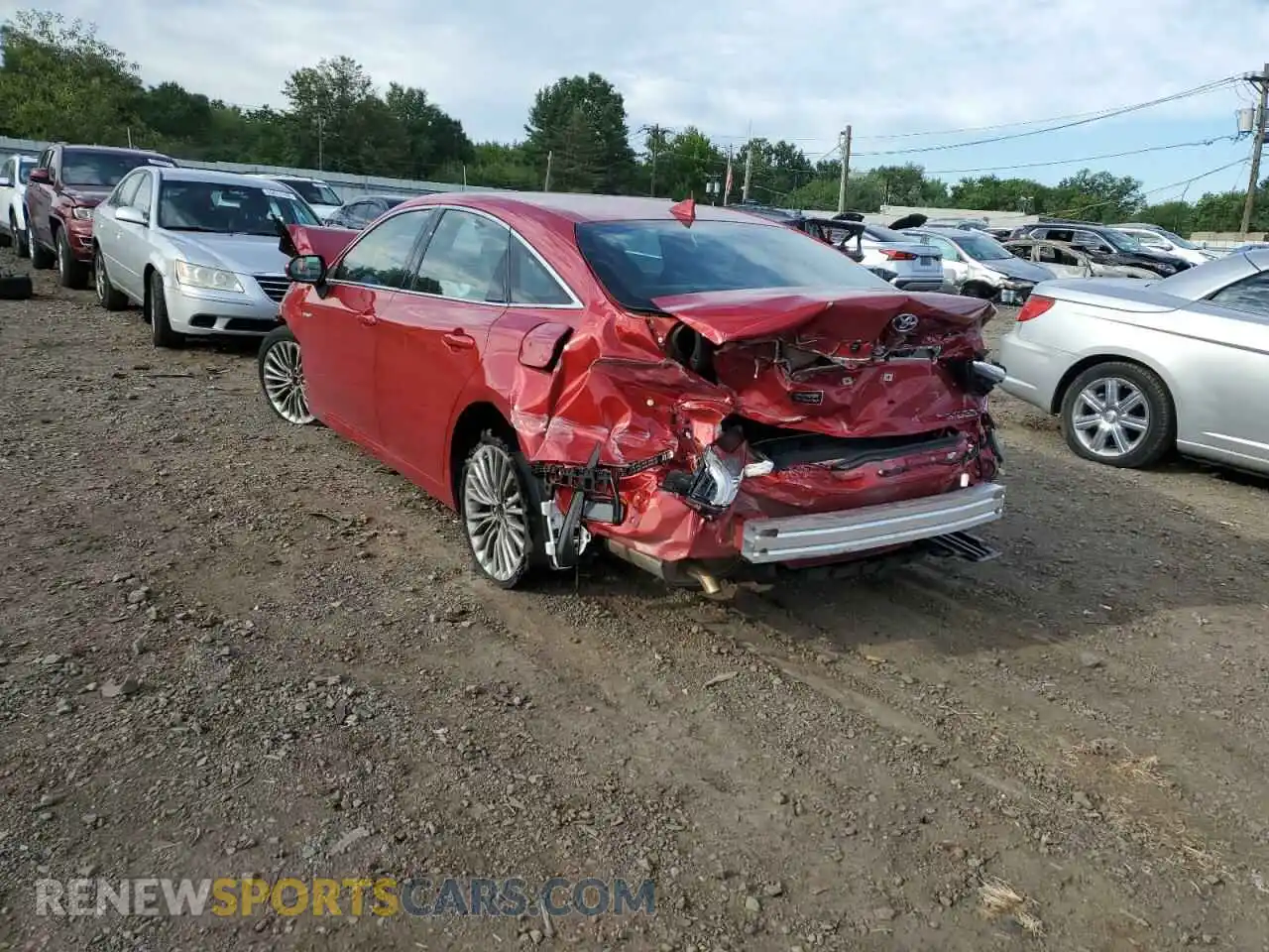 3 Photograph of a damaged car 4T1DA1ABXMU004779 TOYOTA AVALON 2021