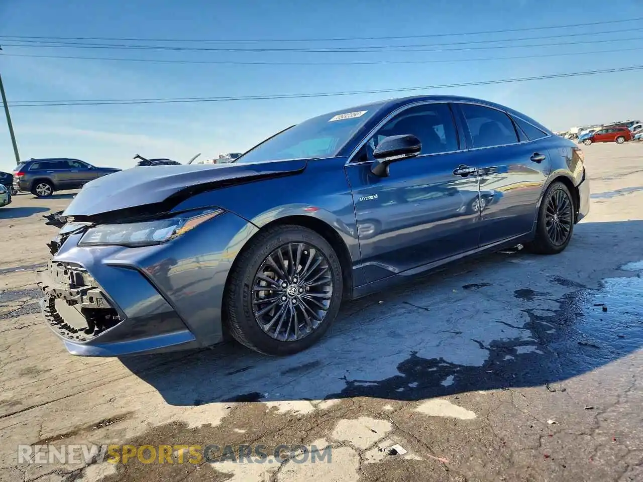 1 Photograph of a damaged car 4T1EA1AB2MU007633 TOYOTA AVALON 2021
