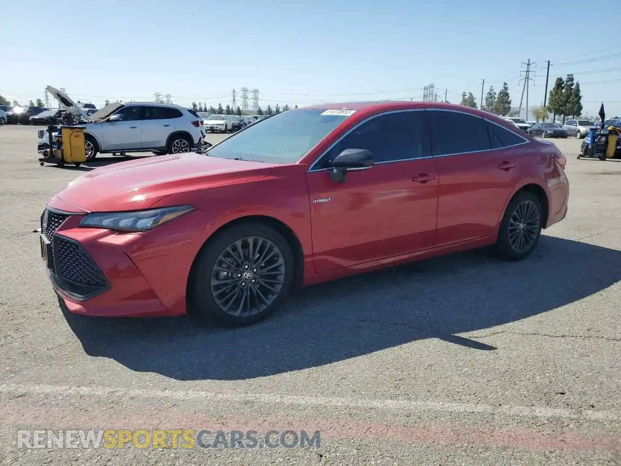 1 Photograph of a damaged car 4T1EA1AB6MU006954 TOYOTA AVALON 2021