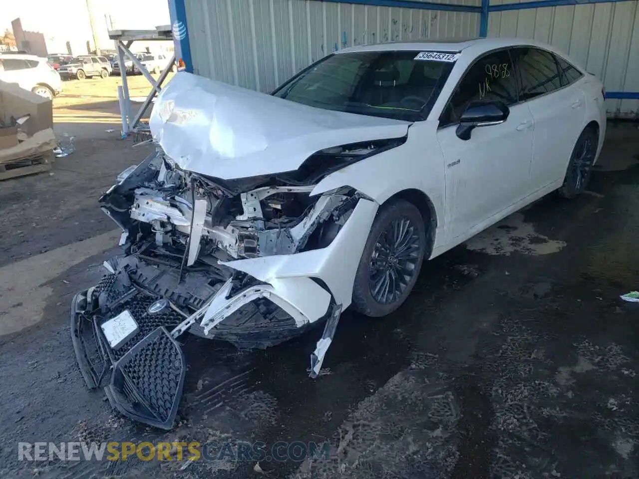 2 Photograph of a damaged car 4T1EA1AB6MU010308 TOYOTA AVALON 2021