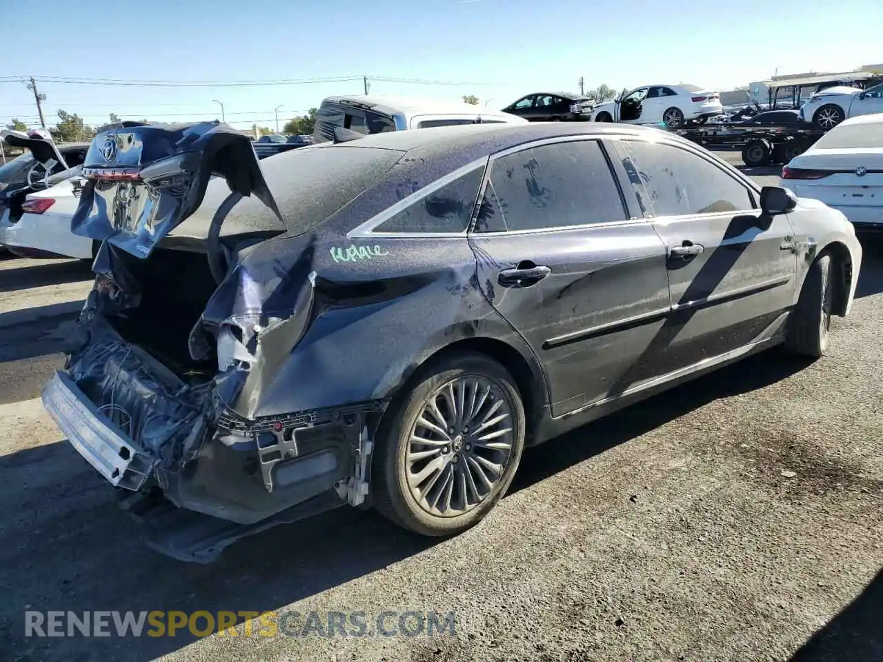 3 Photograph of a damaged car 4T1EA1AB6MU010650 TOYOTA AVALON 2021