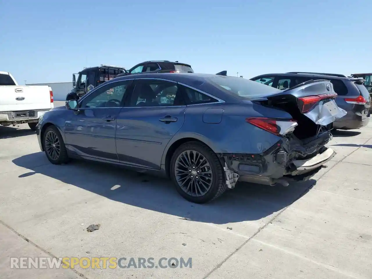 2 Photograph of a damaged car 4T1EA1AB8MU003716 TOYOTA AVALON 2021