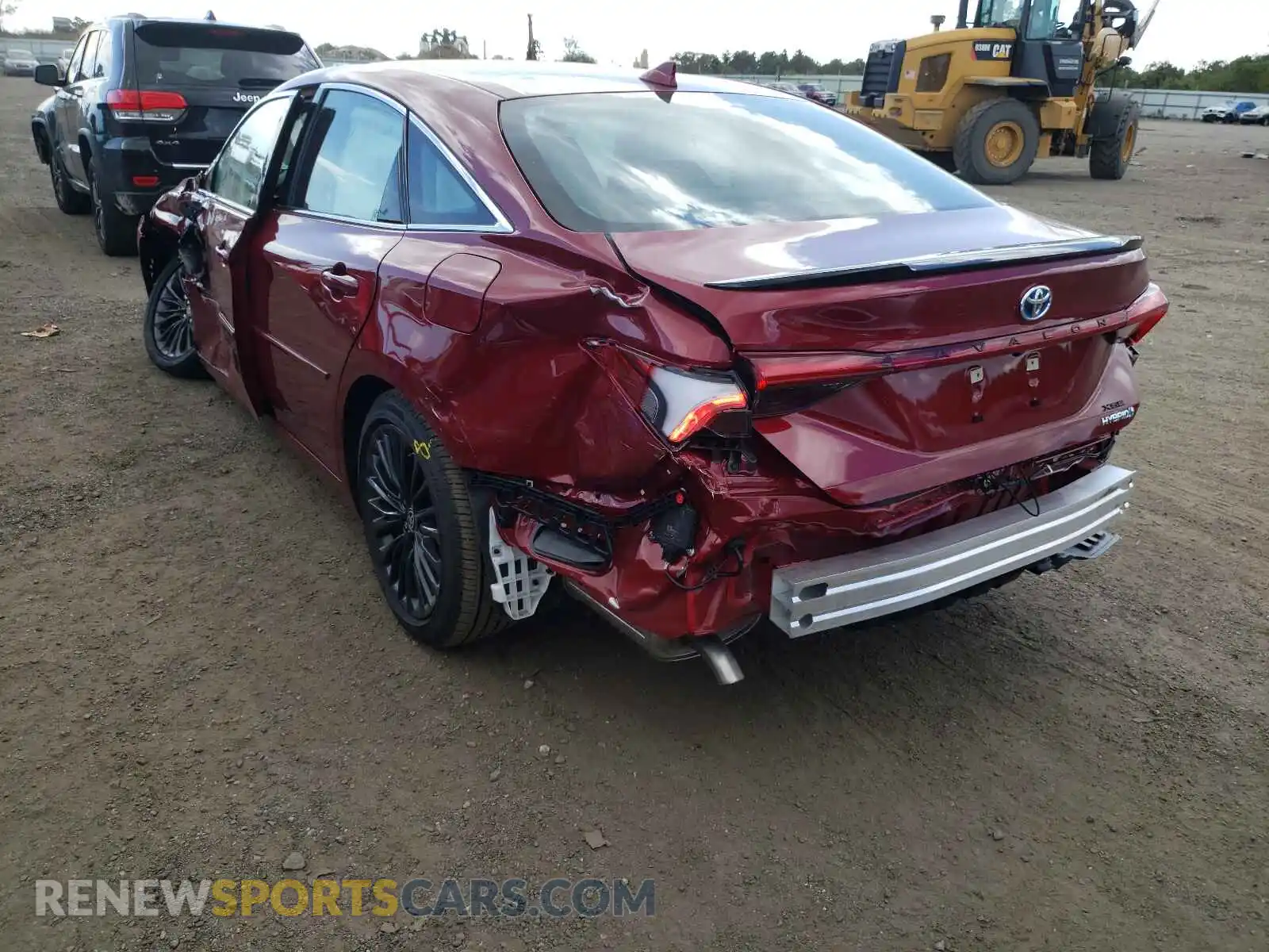 3 Photograph of a damaged car 4T1EA1AB8MU009256 TOYOTA AVALON 2021