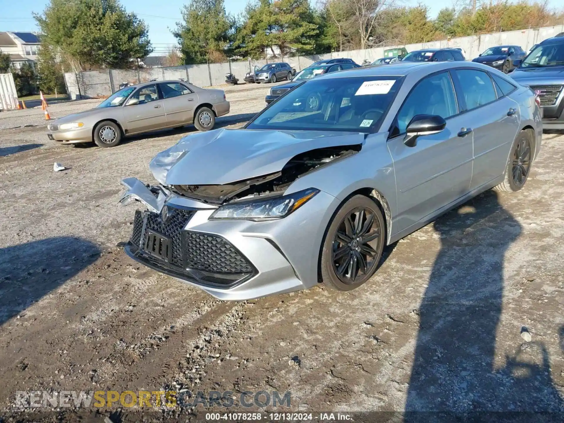 2 fotografías del automóvil dañado 4T1EZ1FBXMU059366 TOYOTA AVALON 2021