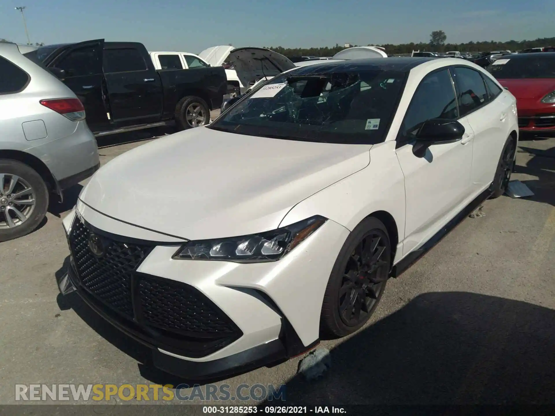 2 Photograph of a damaged car 4T1FZ1FB0MU064144 TOYOTA AVALON 2021