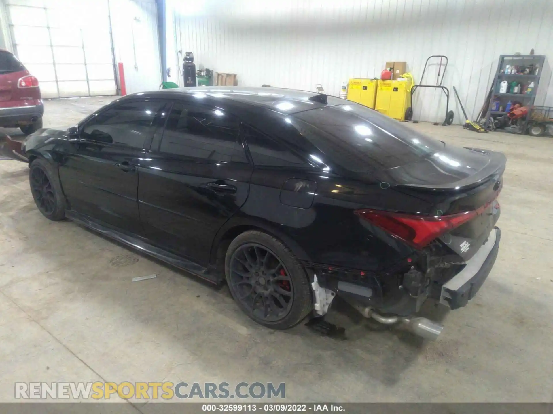 3 fotografías del automóvil dañado 4T1FZ1FB0MU068212 TOYOTA AVALON 2021