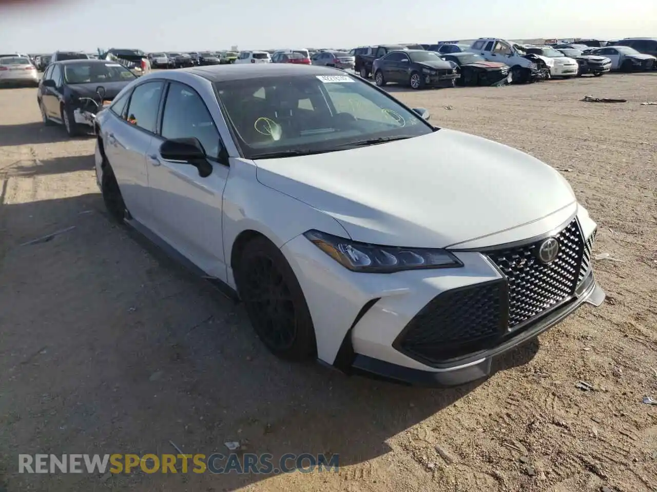 1 Photograph of a damaged car 4T1FZ1FB4MU058458 TOYOTA AVALON 2021