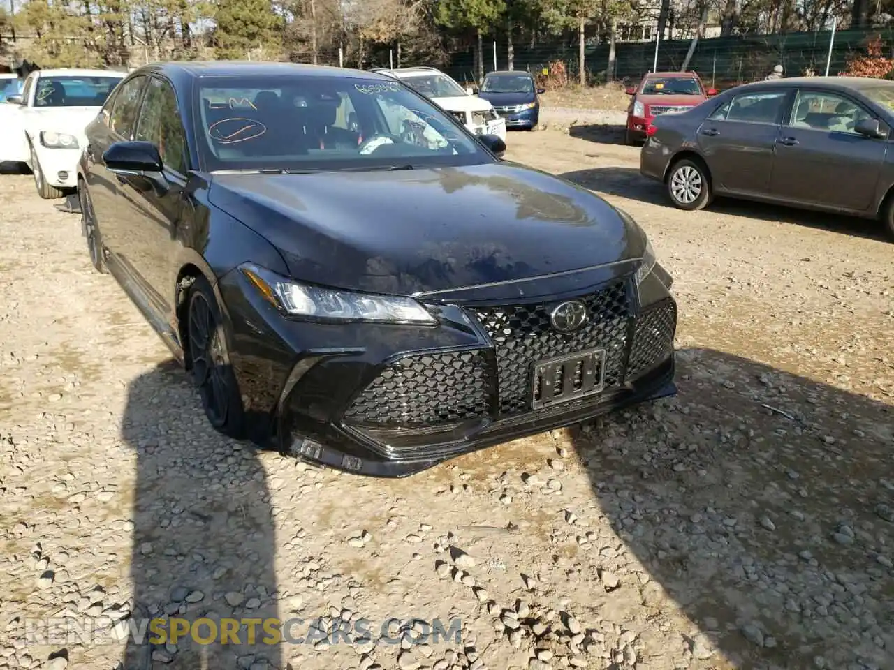1 Photograph of a damaged car 4T1FZ1FB8MU059998 TOYOTA AVALON 2021