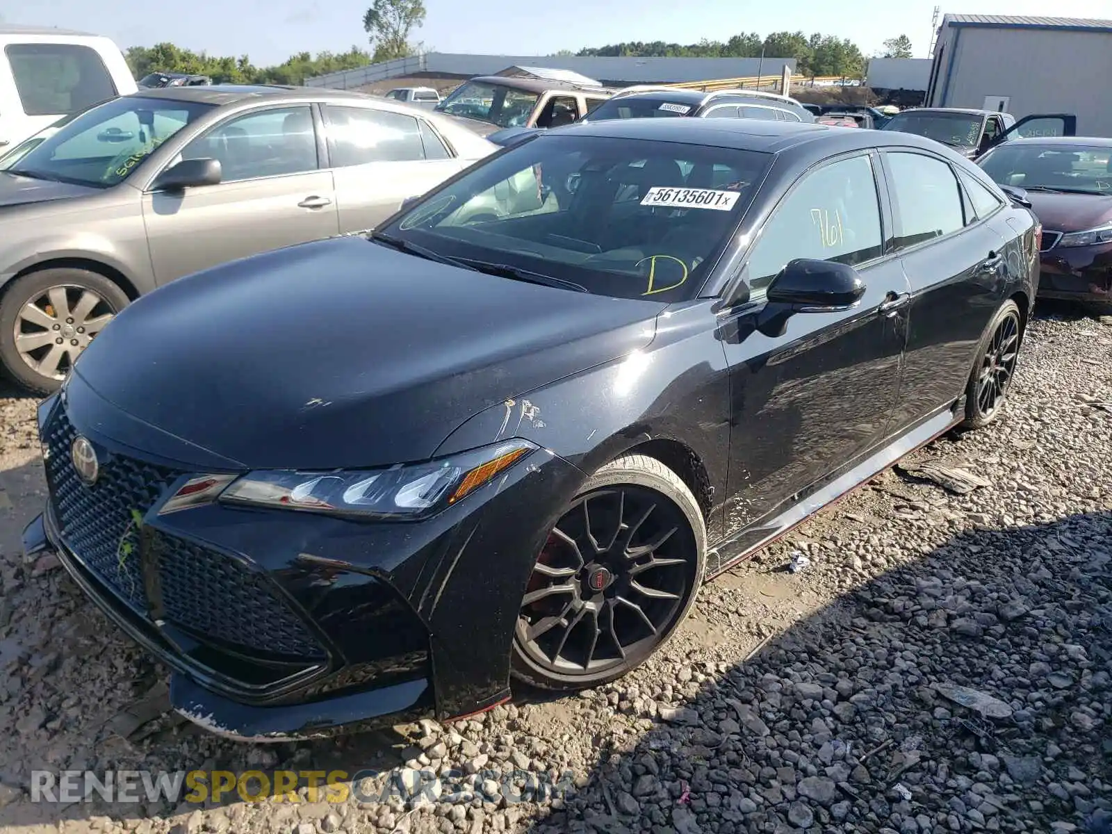 2 Photograph of a damaged car 4T1FZ1FB8MU069320 TOYOTA AVALON 2021