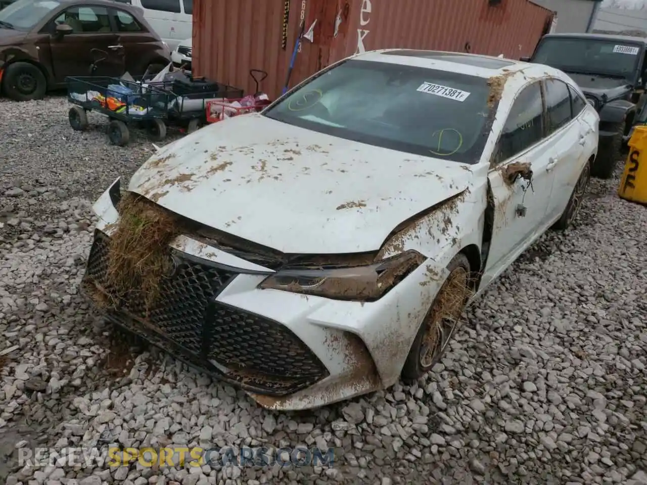 2 Photograph of a damaged car 4T1GZ1FB9MU061764 TOYOTA AVALON 2021