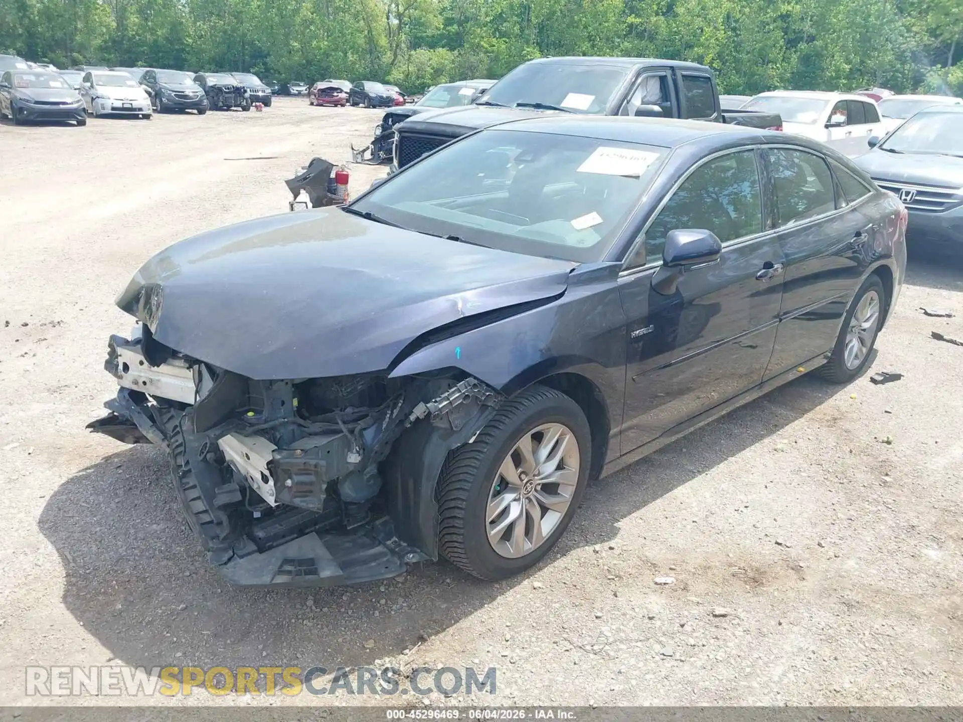 2 Photograph of a damaged car 4T1JA1AB5MU001548 TOYOTA AVALON 2021