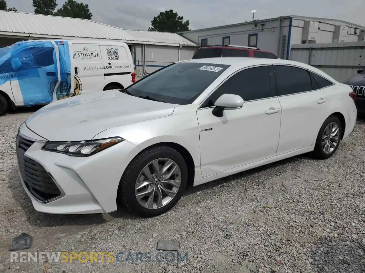 1 Photograph of a damaged car 4T1JA1AB9MU001973 TOYOTA AVALON 2021