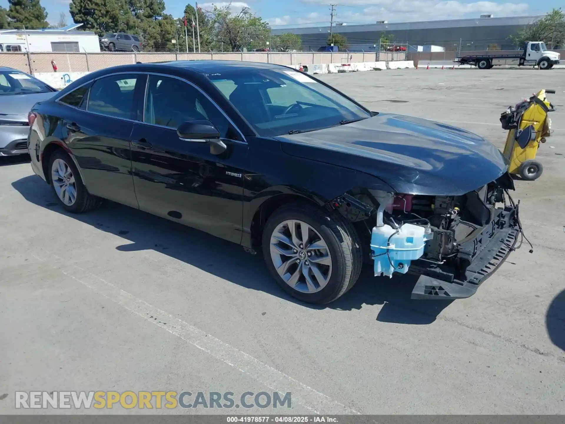 1 Photograph of a damaged car 4T1JA1AB9MU007093 TOYOTA AVALON 2021