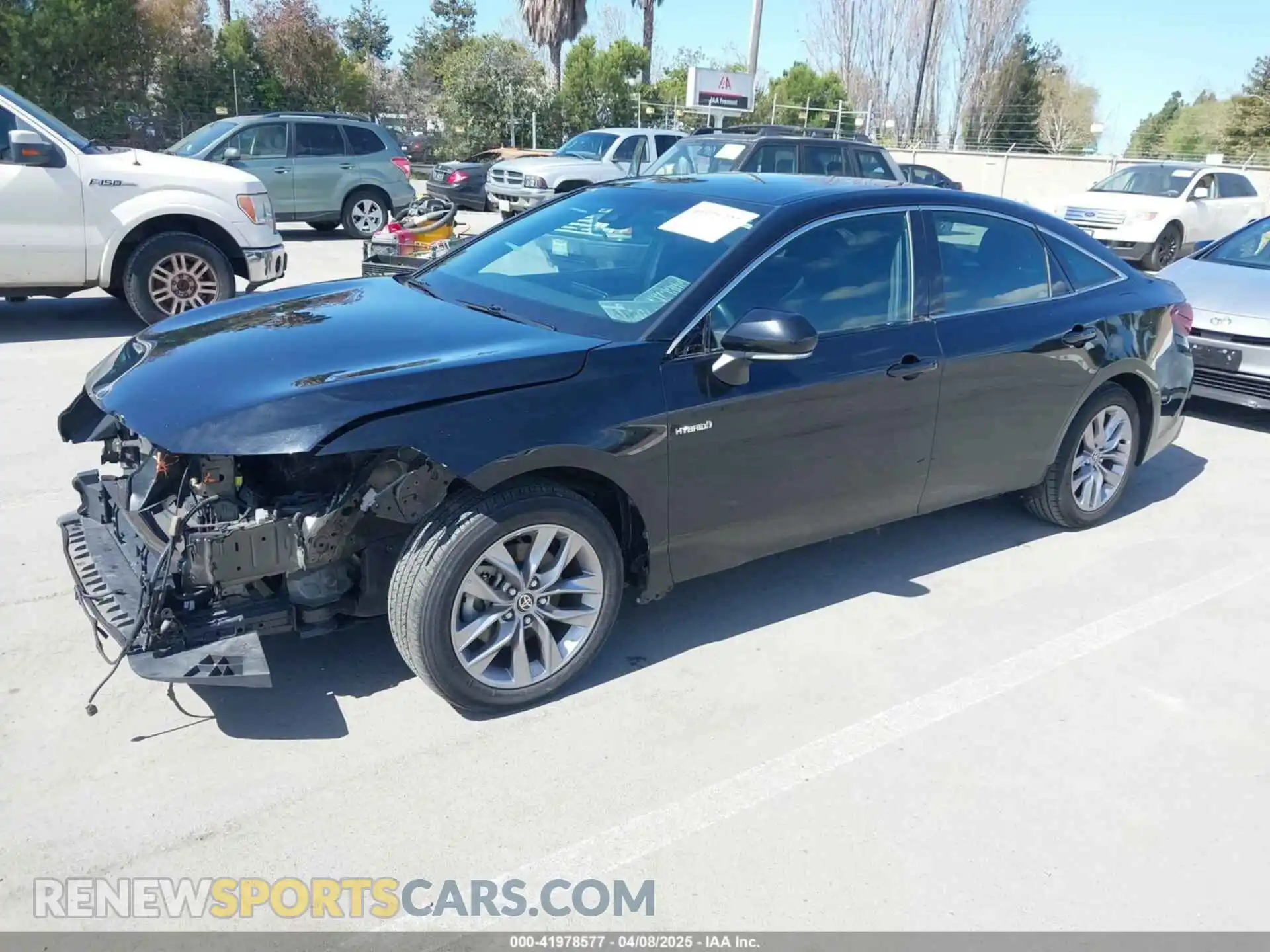 2 Photograph of a damaged car 4T1JA1AB9MU007093 TOYOTA AVALON 2021