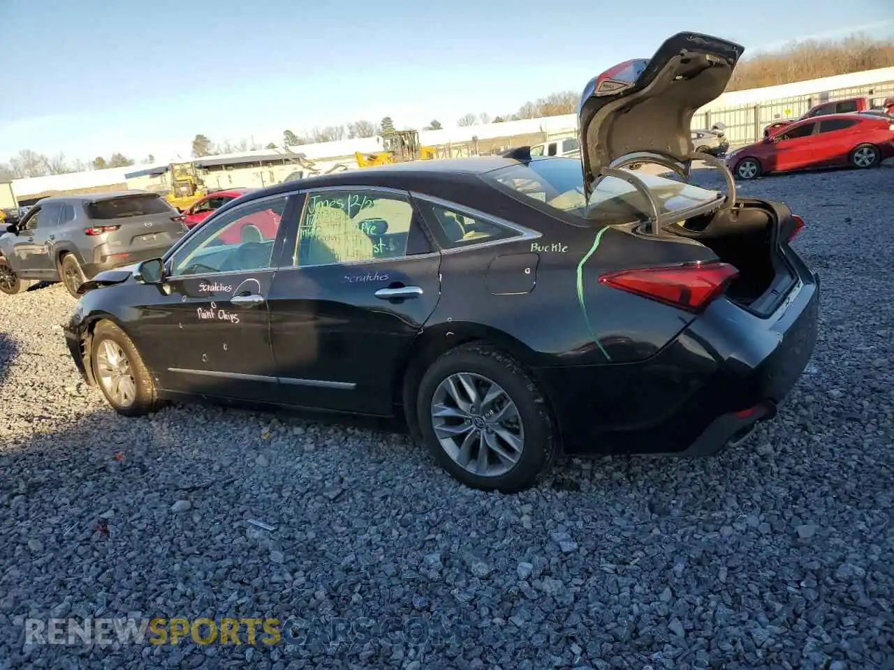 2 Photograph of a damaged car 4T1JZ1FB6MU056446 TOYOTA AVALON 2021