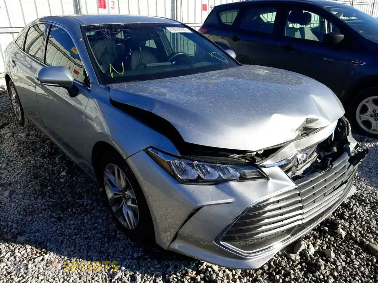 1 Photograph of a damaged car 4T1KB1BB4MU001962 TOYOTA AVALON 2021