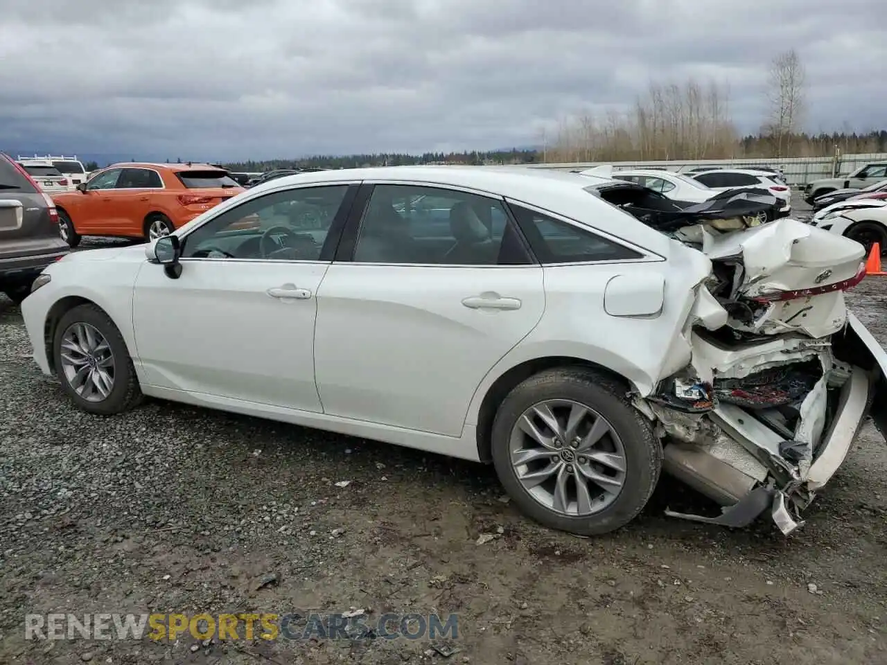 2 Photograph of a damaged car 4T1LB1BB3MU002461 TOYOTA AVALON 2021