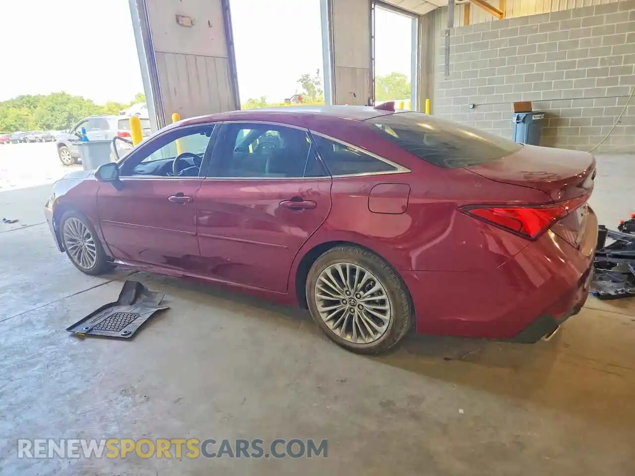 2 fotografías del automóvil dañado 4T1DZ1FB2NU073517 TOYOTA AVALON 2022