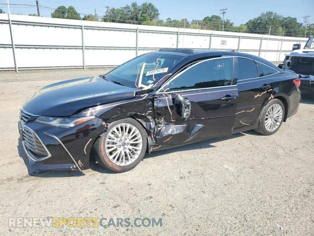 1 Photograph of a damaged car 4T1DZ1FB9NU072042 TOYOTA AVALON 2022