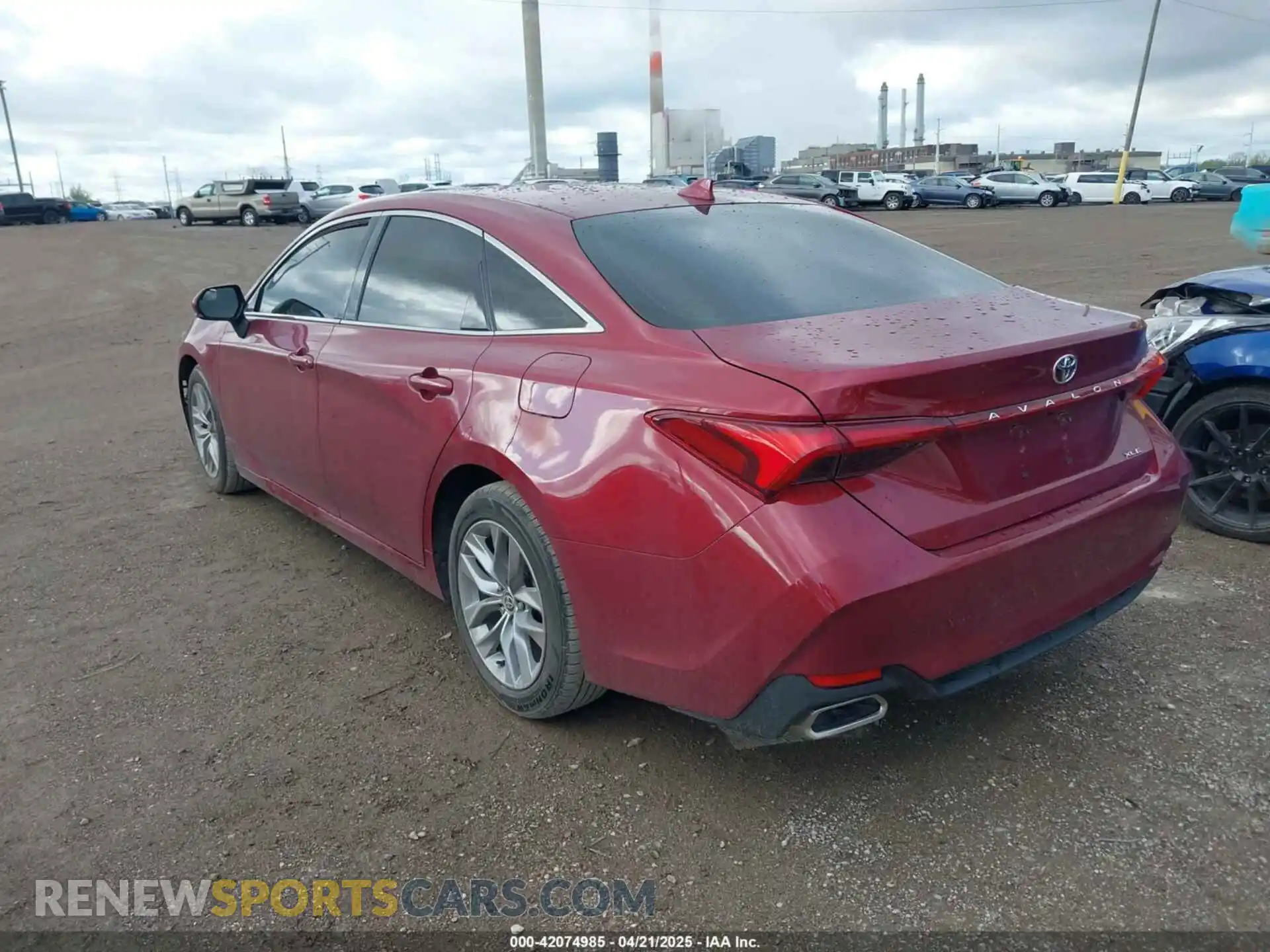3 Фотография поврежденного автомобиля 4T1JZ1FBXNU077155 TOYOTA AVALON 2022