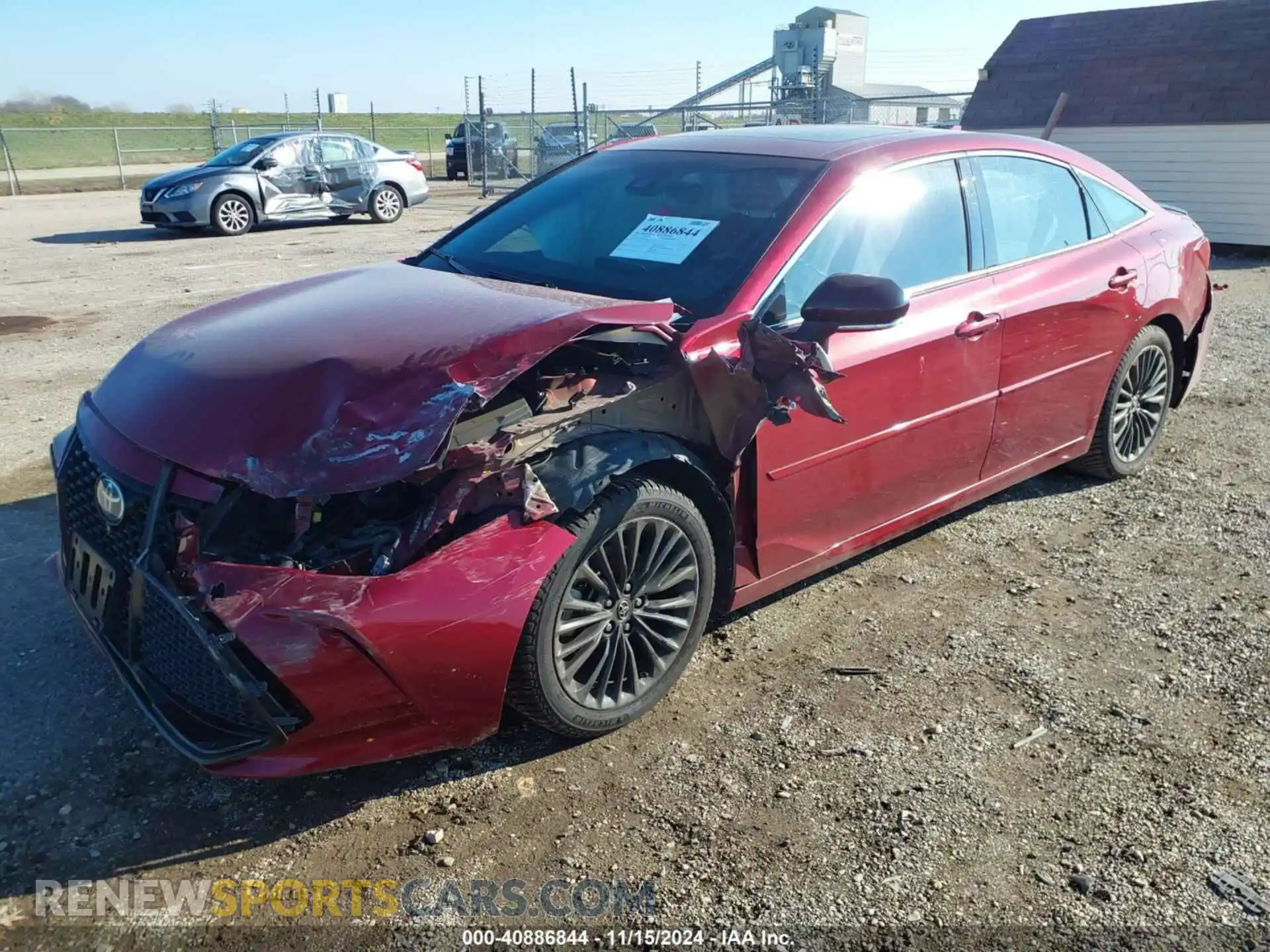 2 Photograph of a damaged car 4T1B21FB2KU005046 TOYOTA AVALON HYBRID 2019