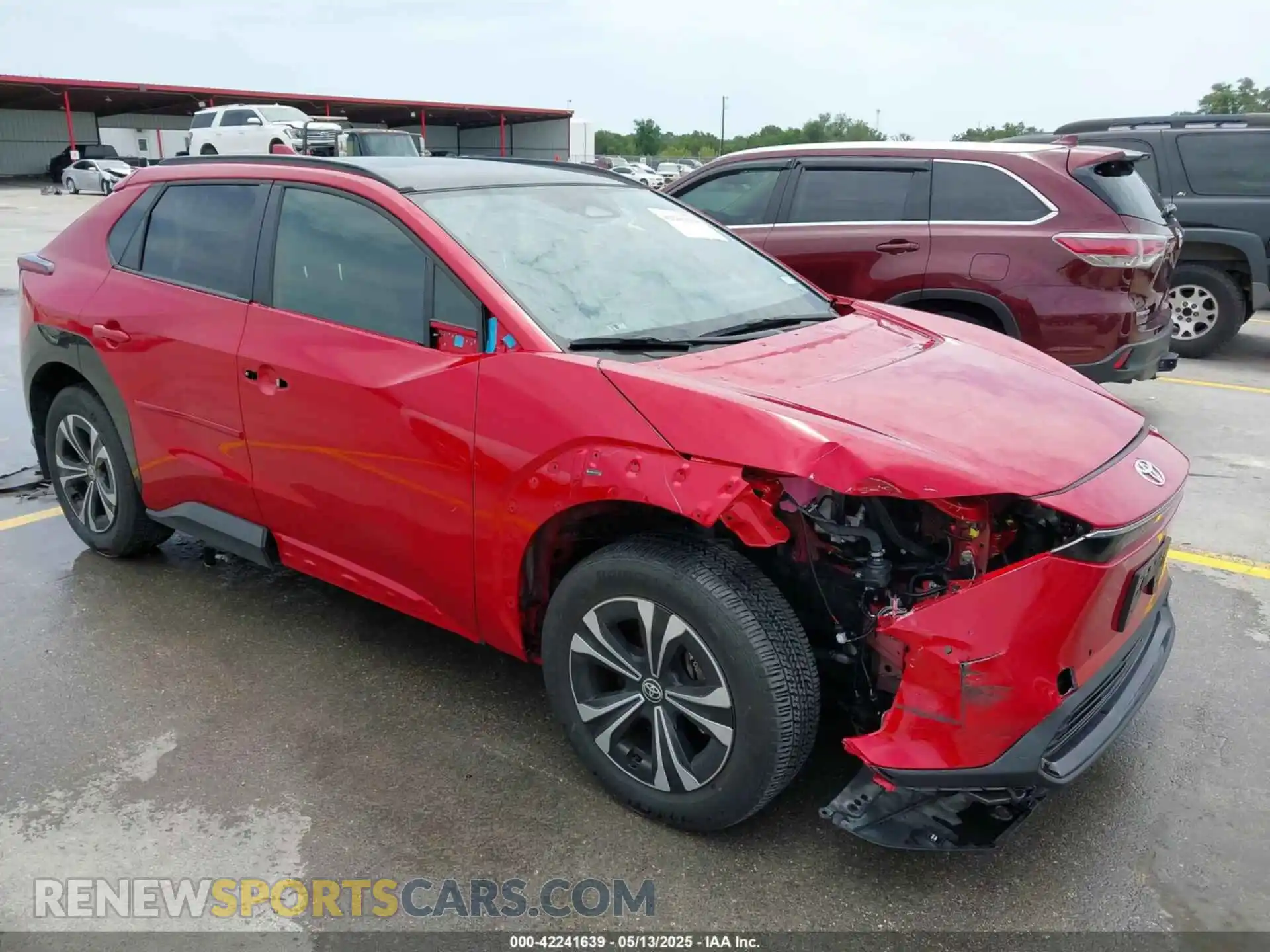 1 Photograph of a damaged car JTMAAAAA1PA011835 TOYOTA BZ4X 2023