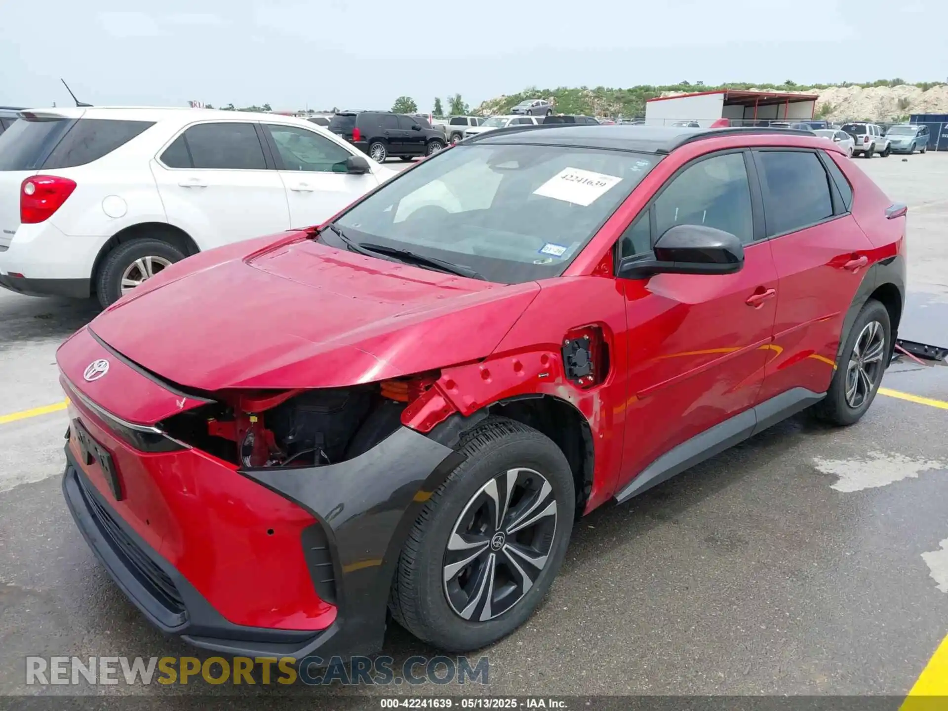 2 Photograph of a damaged car JTMAAAAA1PA011835 TOYOTA BZ4X 2023