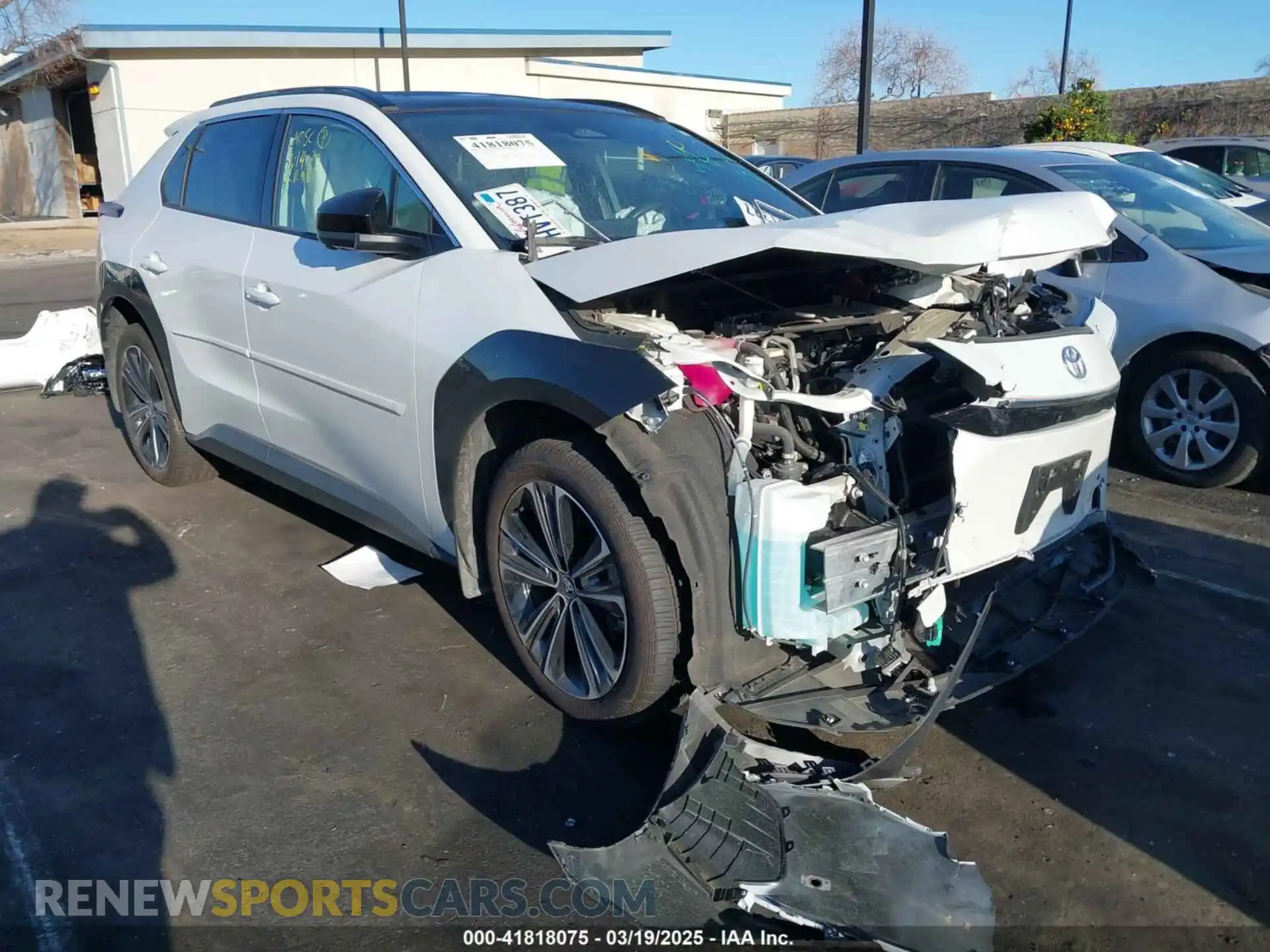 1 Photograph of a damaged car JTMAAAAA3PA016065 TOYOTA BZ4X 2023