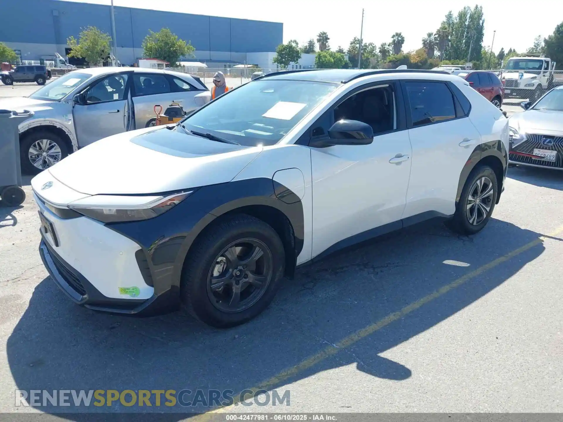 2 Photograph of a damaged car JTMAAAAA4PA011991 TOYOTA BZ4X 2023