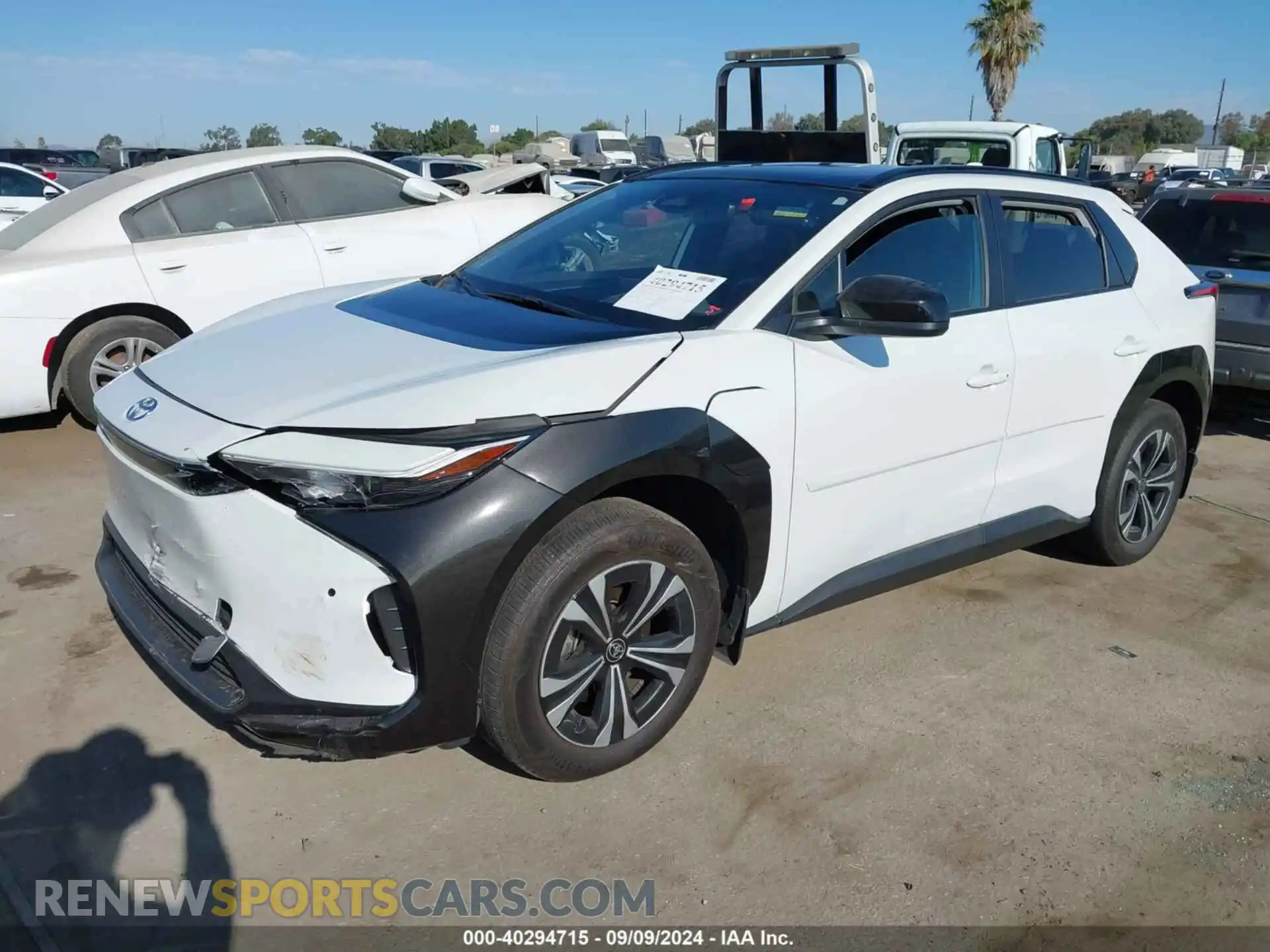 2 Photograph of a damaged car JTMAAAAA7PA007725 TOYOTA BZ4X 2023