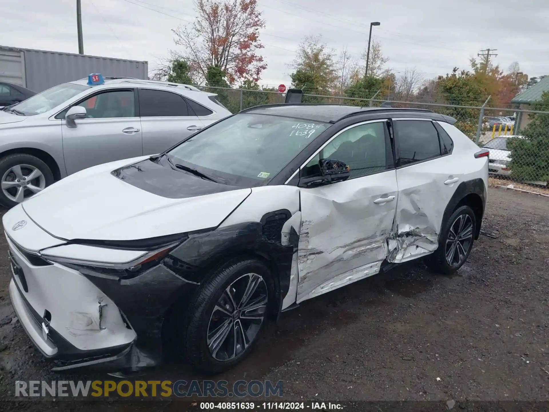 2 Photograph of a damaged car JTMABACA3PA006422 TOYOTA BZ4X 2023