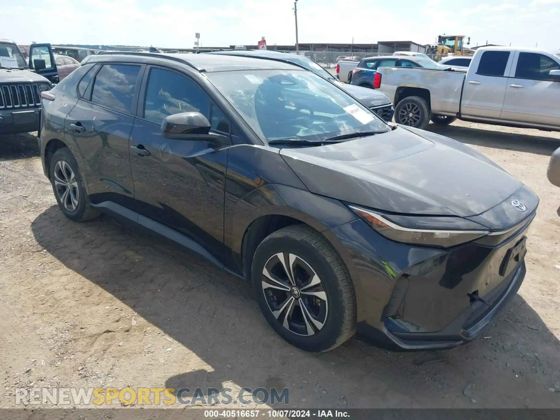 1 Photograph of a damaged car JTMABACA3PA022510 TOYOTA BZ4X 2023