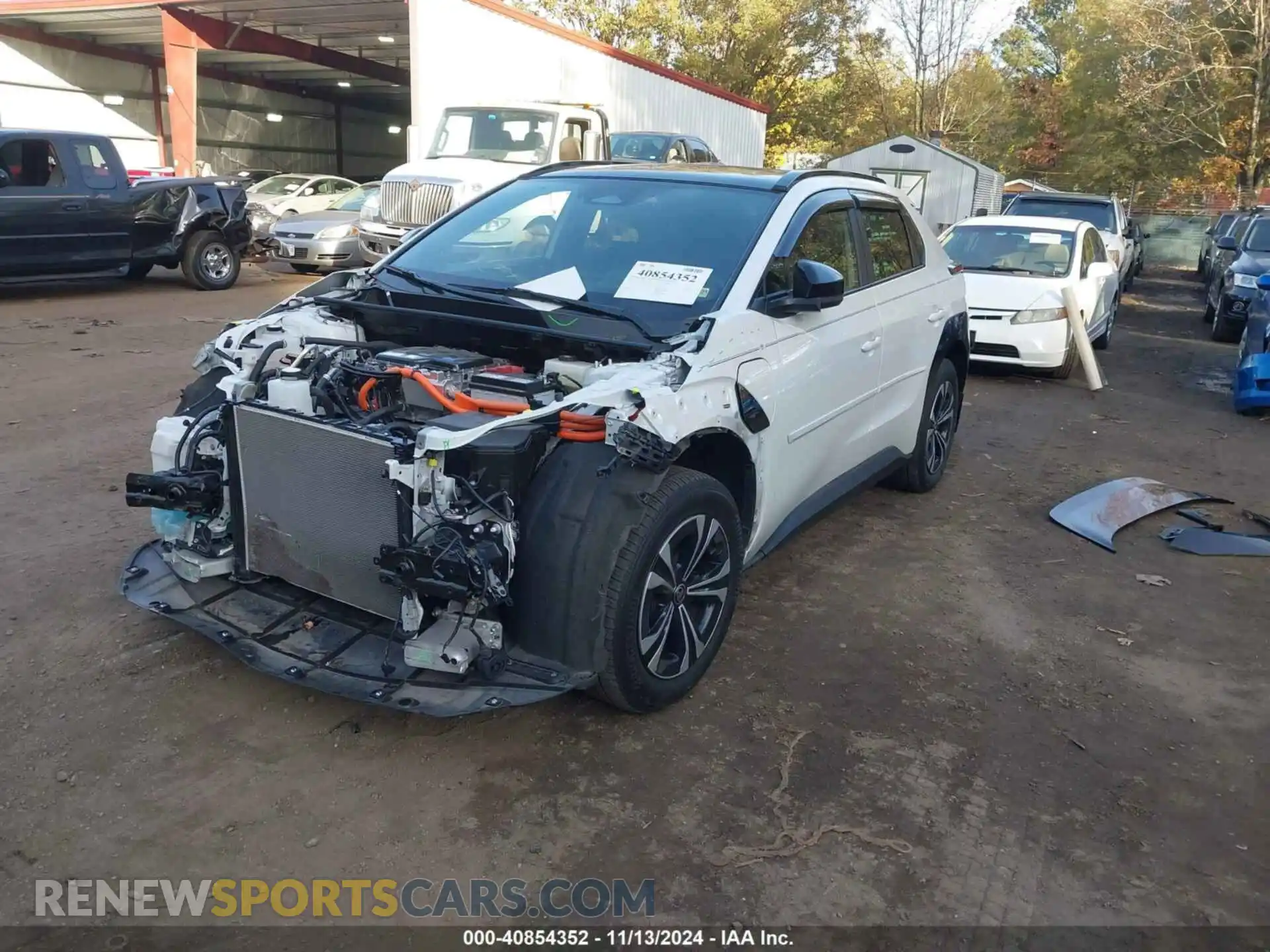 2 Photograph of a damaged car JTMABACA6PA015261 TOYOTA BZ4X 2023