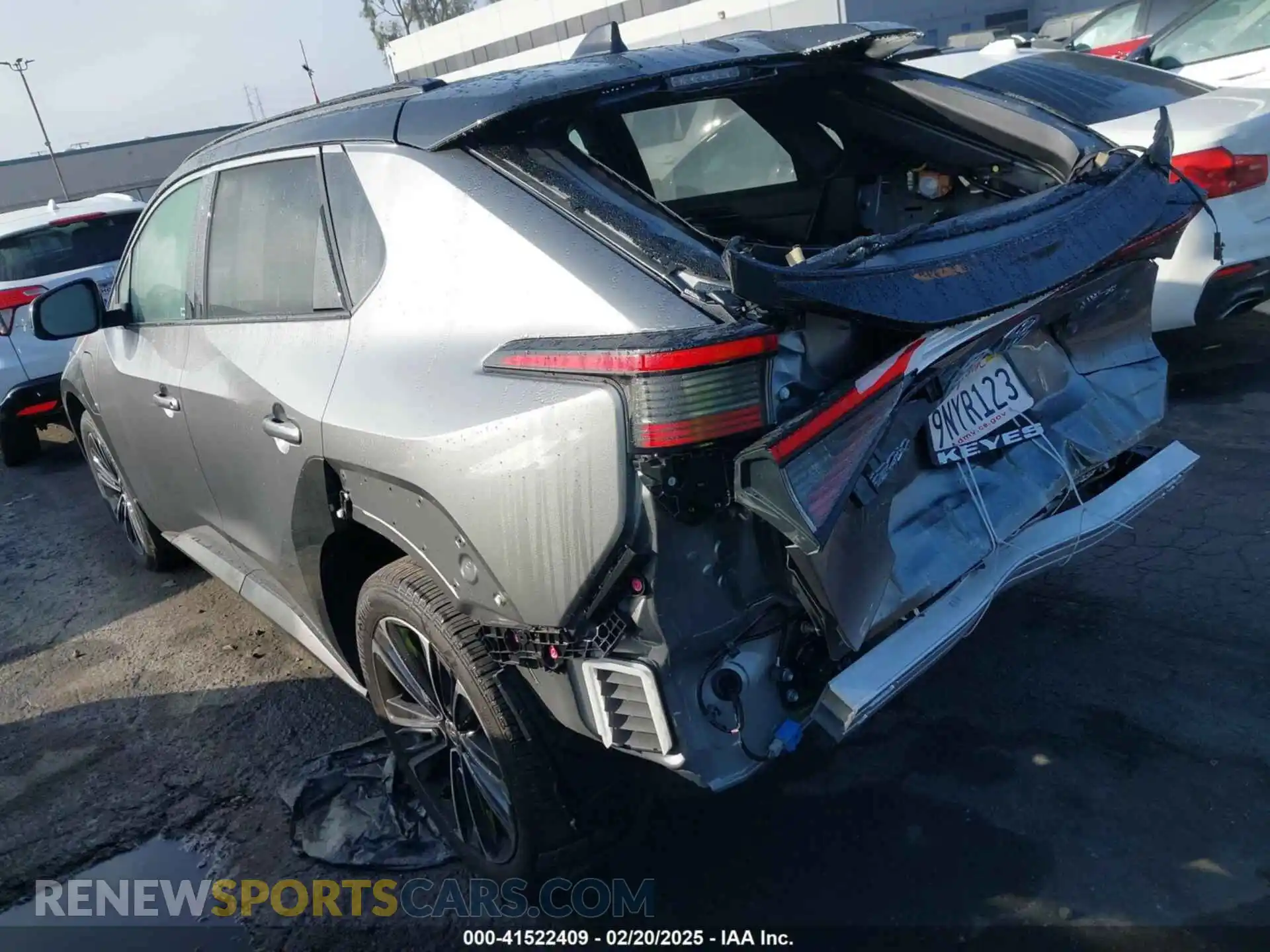 3 Photograph of a damaged car JTMAAAAAXRA042973 TOYOTA BZ4X 2024