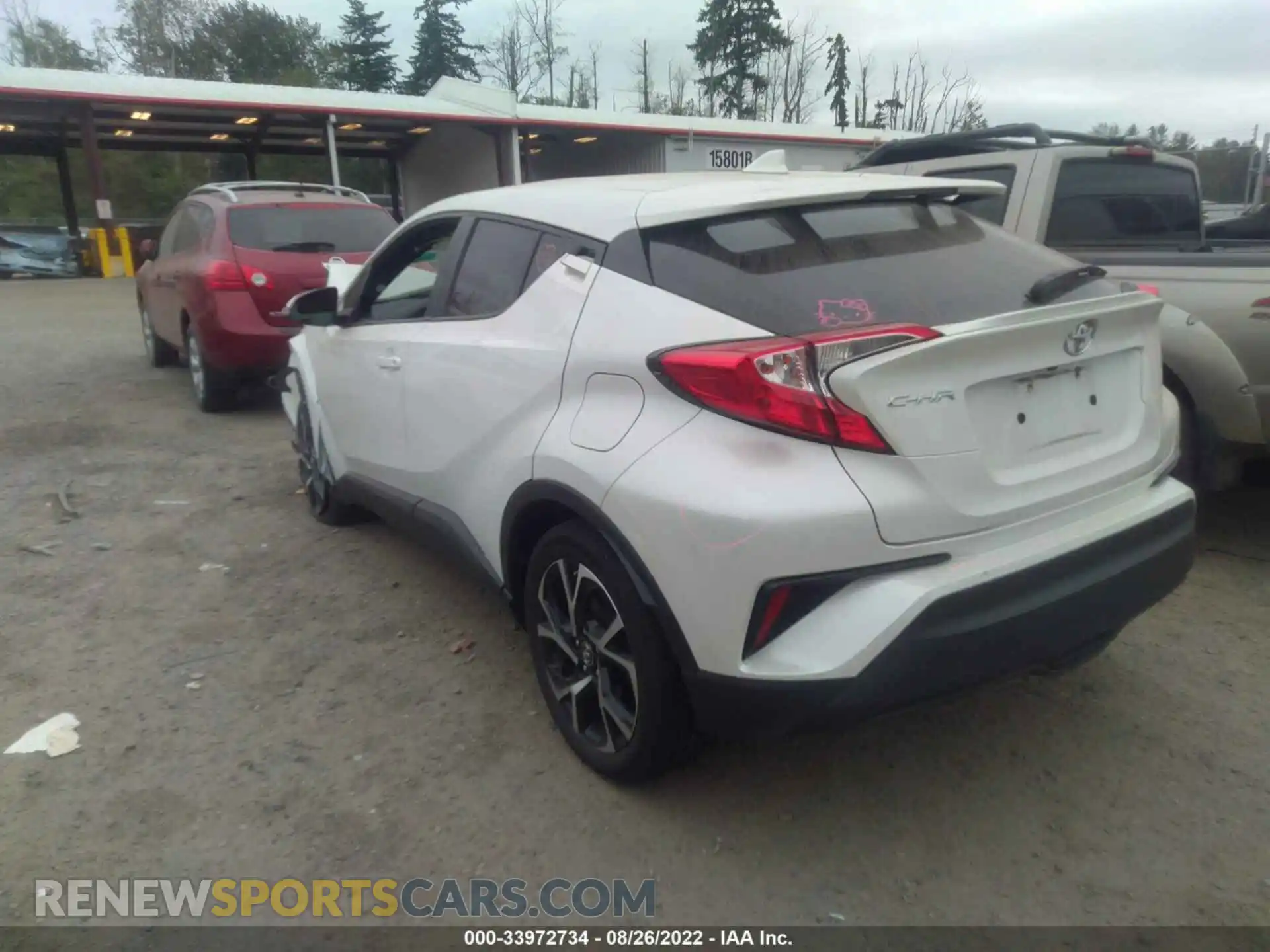 3 Photograph of a damaged car NMTKHMBX9JR040190 TOYOTA C-HR 2018