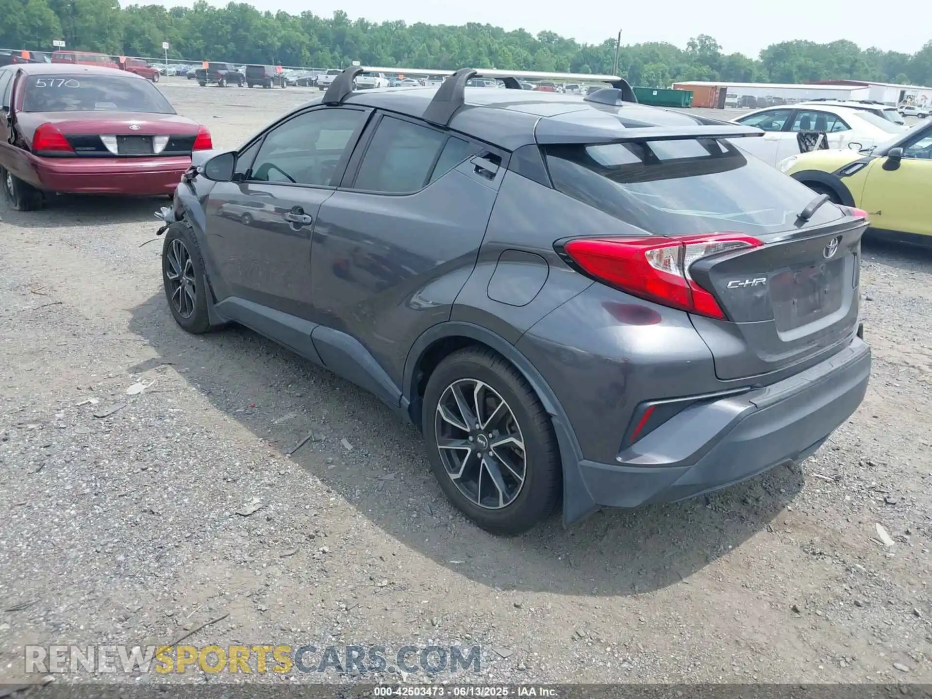 3 Photograph of a damaged car JTNKHMBX3K1031755 TOYOTA C-HR 2019
