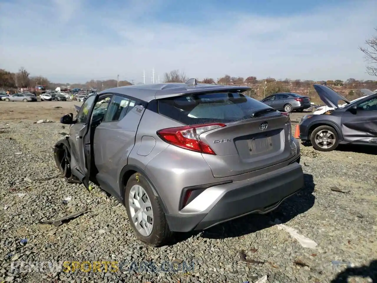 3 Photograph of a damaged car NMTKHMBX0KR091238 TOYOTA C-HR 2019