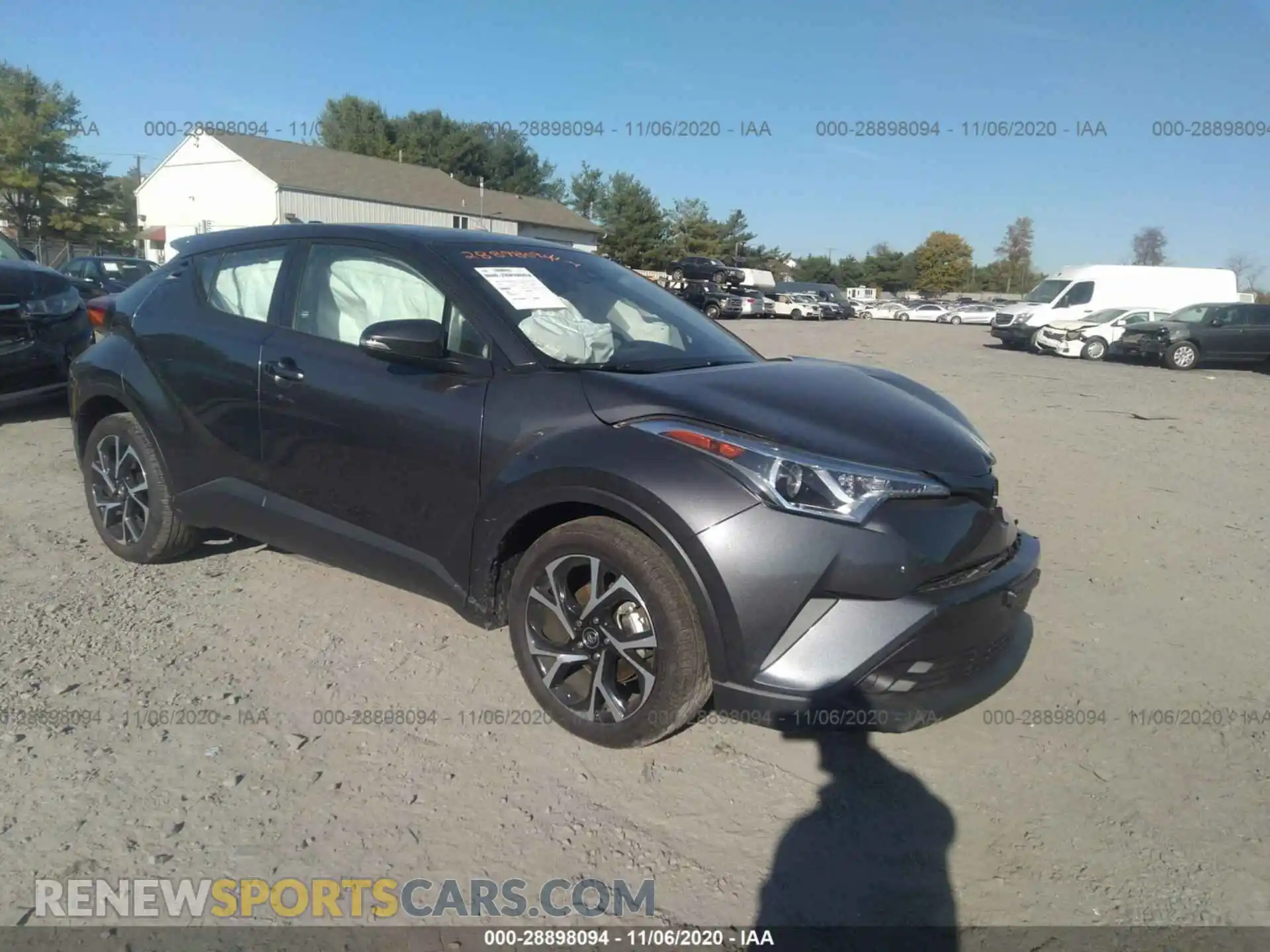 1 Photograph of a damaged car NMTKHMBX0KR095421 TOYOTA C-HR 2019