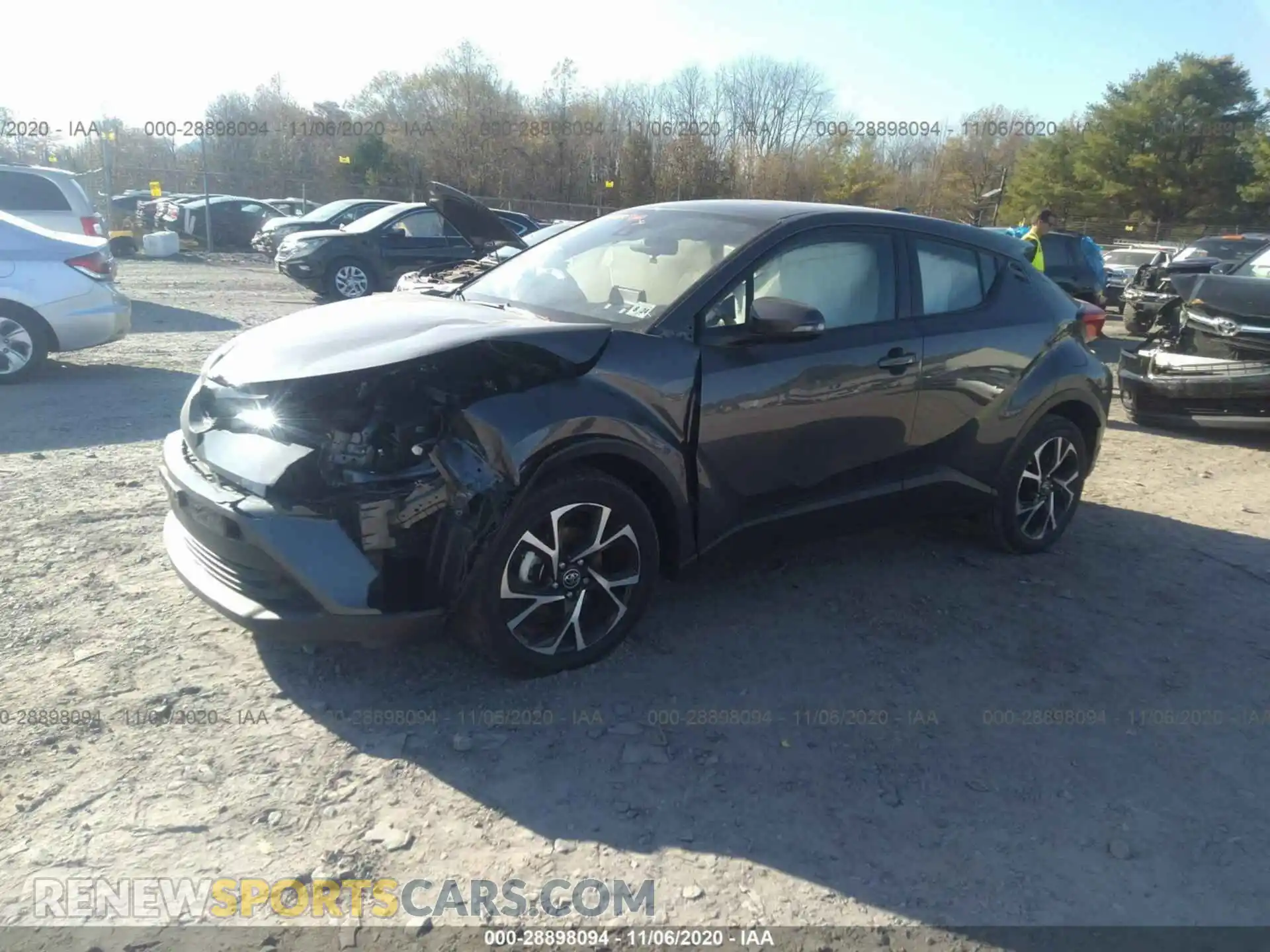 2 Photograph of a damaged car NMTKHMBX0KR095421 TOYOTA C-HR 2019